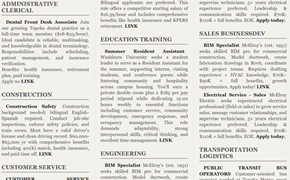 Structured Job Listings